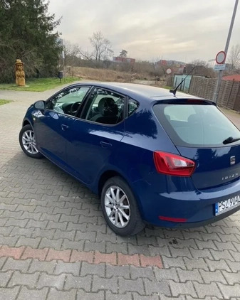 Seat Ibiza cena 29900 przebieg: 109500, rok produkcji 2017 z Szamotuły małe 79